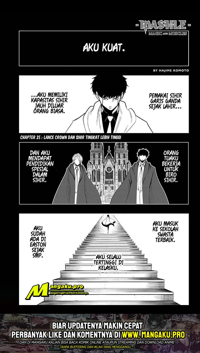 Mashle: Magic and Muscles chapter 25